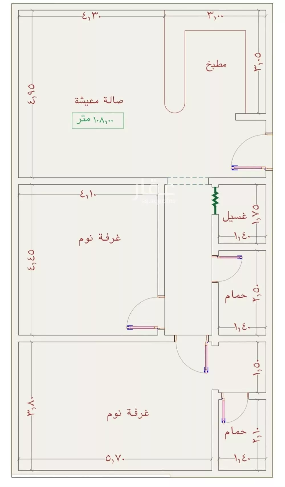 شقة للبيع في شارع عبدالله سليمان الفرعي, حي الجامعة, مدينة جدة, منطقة مكة المكرمة 1 صورة