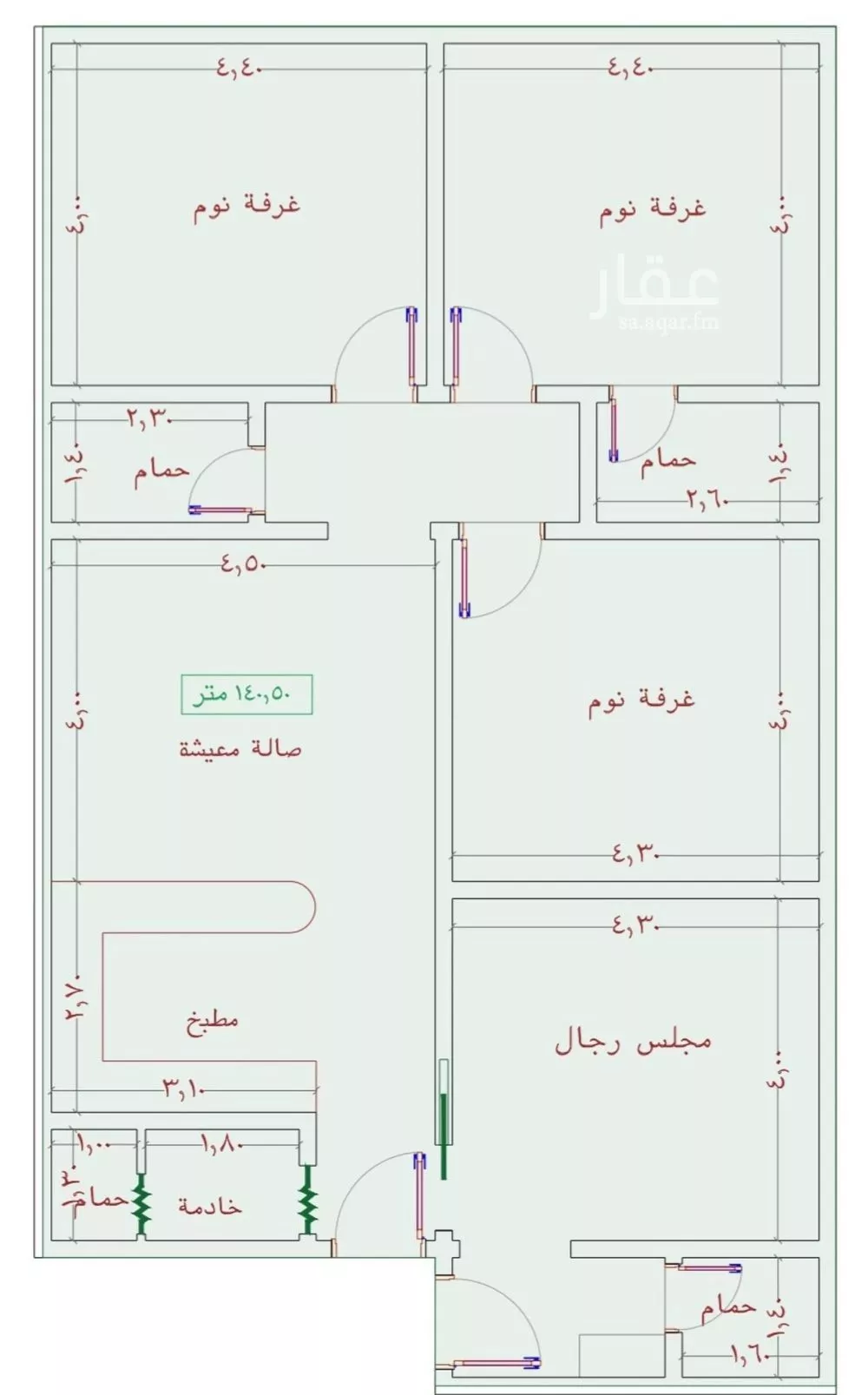 شقة للبيع في شارع عمر الخردلي, حي الجامعة, مدينة جدة, منطقة مكة المكرمة 1 صورة