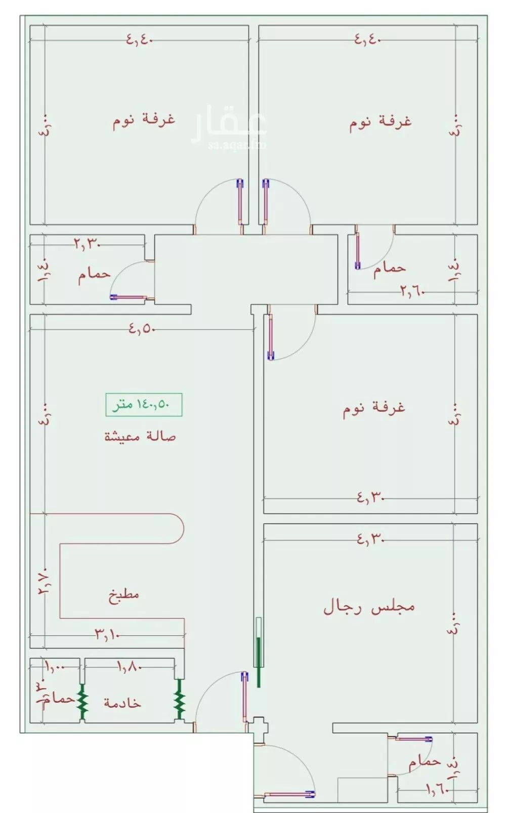 شقة للبيع في شارع عمر الخردلي, حي الجامعة, مدينة جدة, منطقة مكة المكرمة 1 صورة
