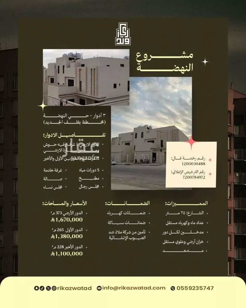 دور للبيع في شارع ابي الحلو, حي النهضة, مدينة الرياض, منطقة الرياض 1 صورة