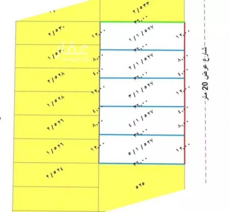 أرض للبيع في شارع العاصفة, حي العقيق, مدينة الخبر, المنطقة الشرقية 1 صورة