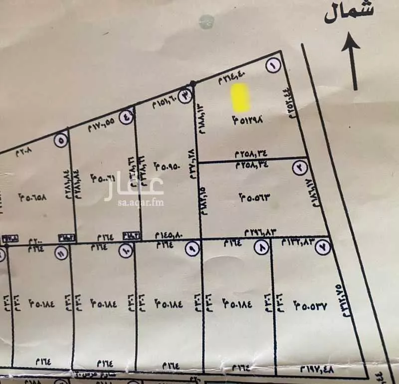 أرض للبيع في شارع مخطط الكداد, مدينة حائل, منطقة حائل 1 صورة