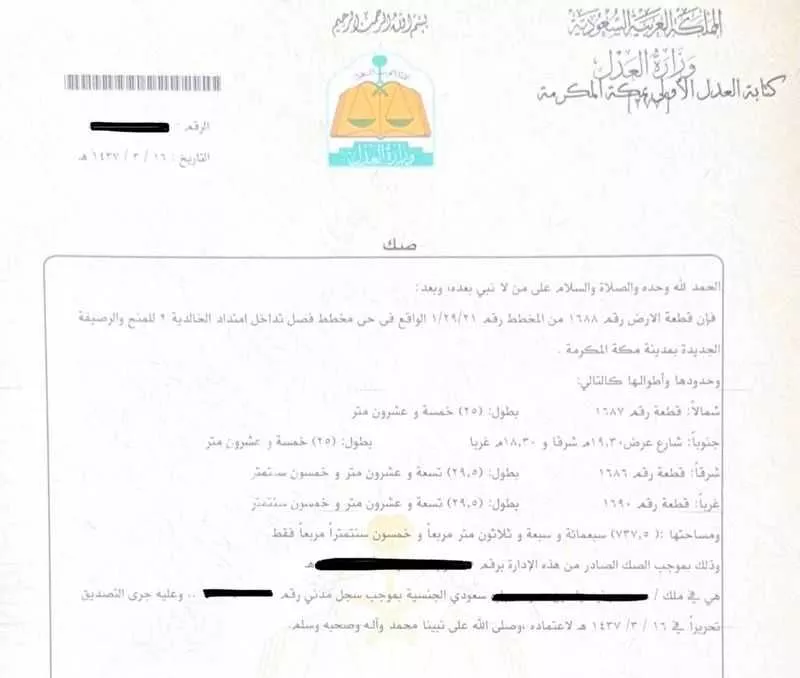 أرض للبيع في شارع 19 الخالدية ، حي الرصيفة ، مكة ، منطقة مكة المكرمة 1 صورة