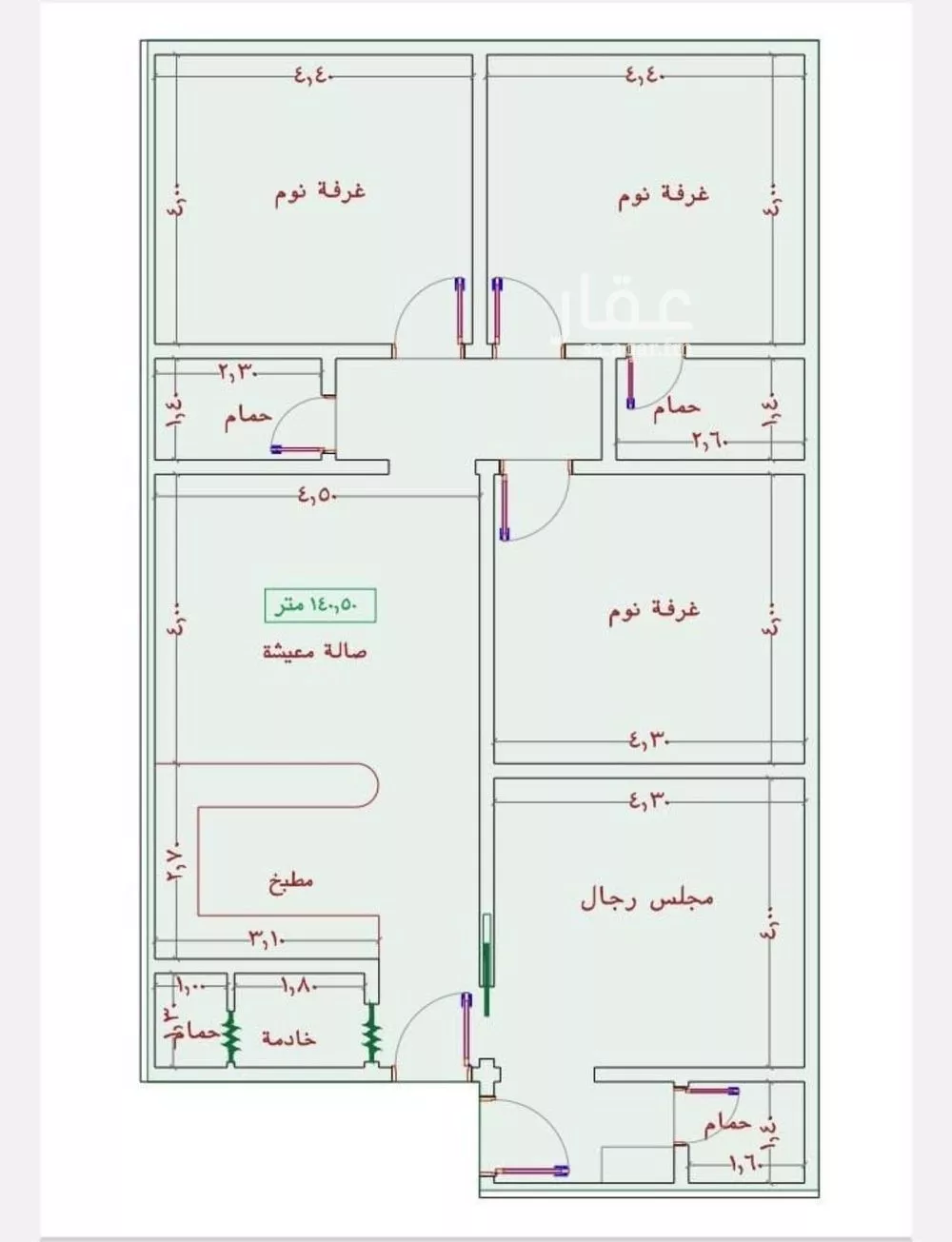شقة للبيع في شارع عمر الخردلي, حي الجامعة, مدينة جدة, منطقة مكة المكرمة 1 صورة
