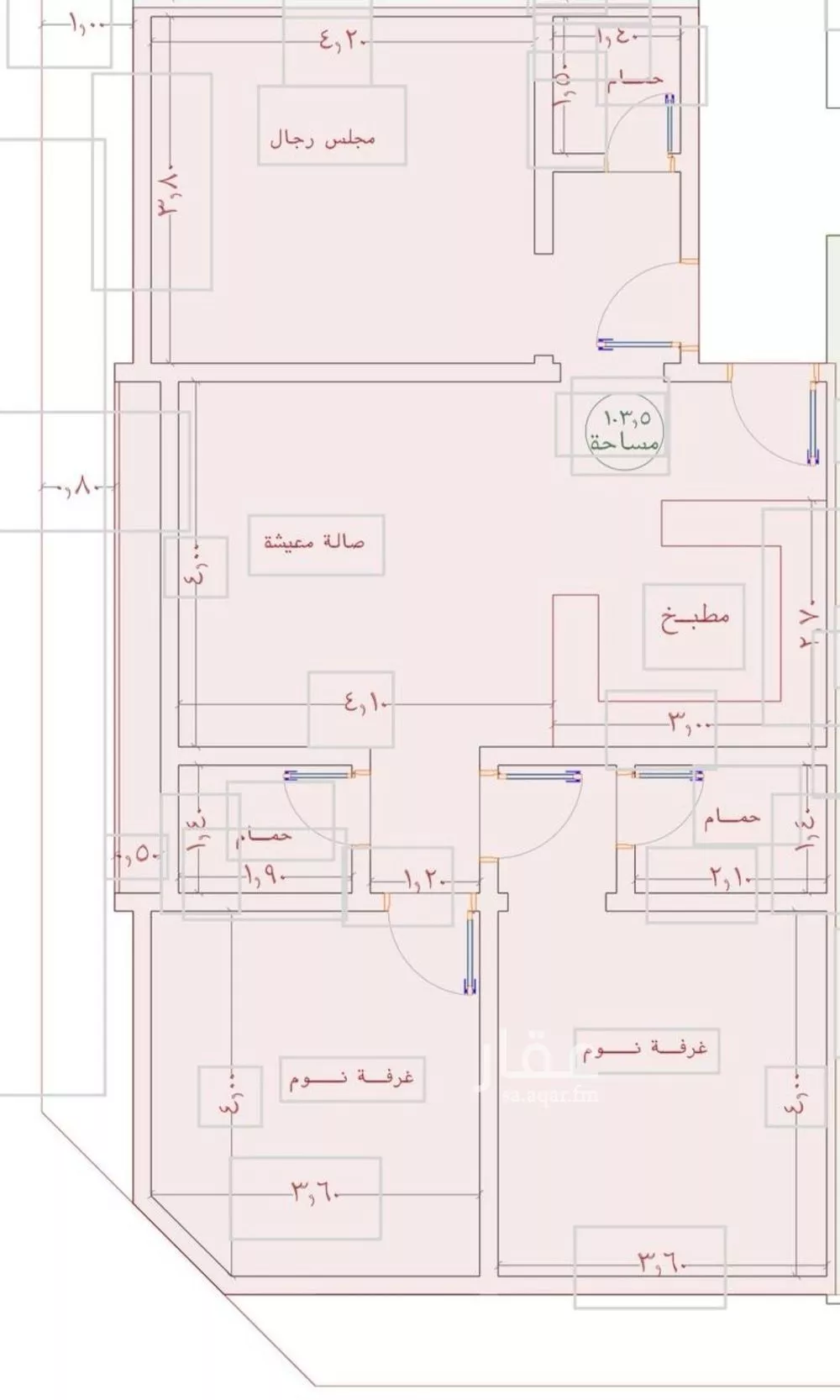 شقة للبيع في شارع الشبليات, حي النزهة, مدينة جدة, منطقة مكة المكرمة 1 صورة