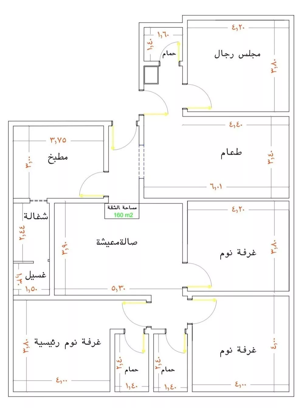 شقة للبيع في شارع الامير ماجد فرعي, حي النزهة, مدينة جدة, منطقة مكة المكرمة 1 صورة