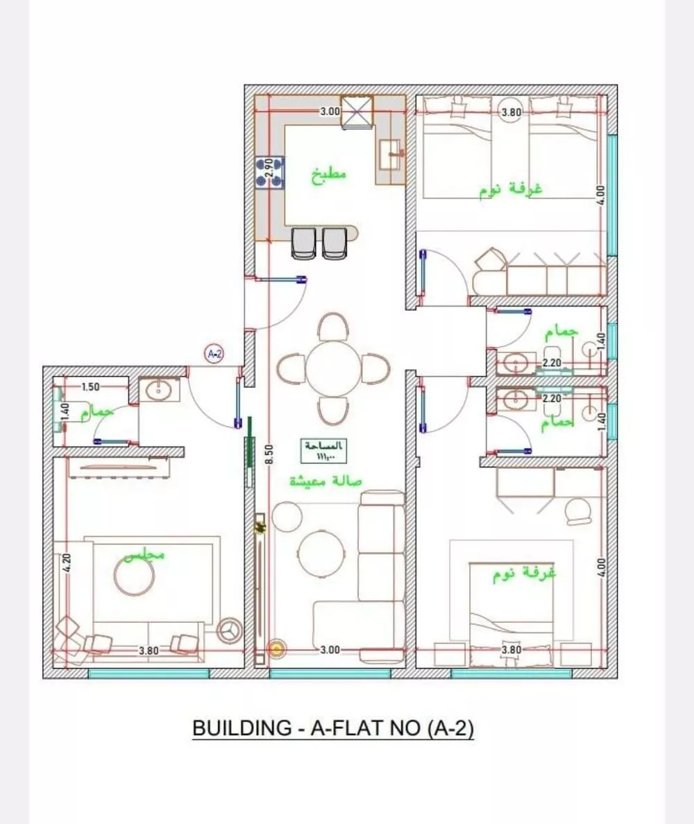 شقة للبيع في شارع الأمير عبدالعزيز بن عبدالل, حي الفيحاء, مدينة جدة, منطقة مكة المكرمة 1 صورة