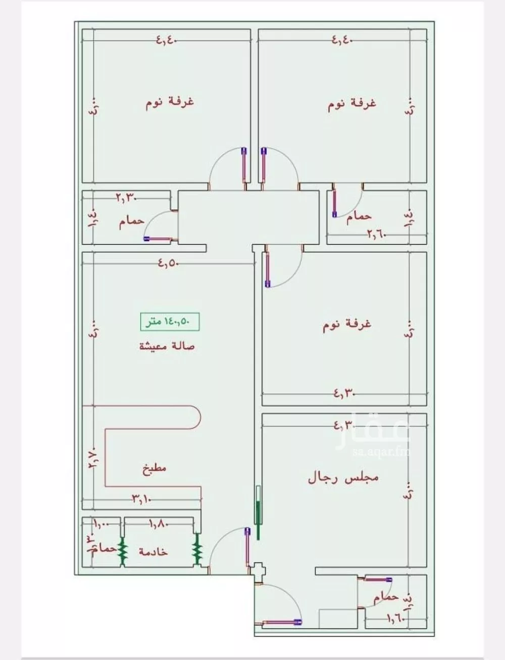 شقة للبيع في شارع عمر الخردلي, حي الجامعة, مدينة جدة, منطقة مكة المكرمة 1 صورة