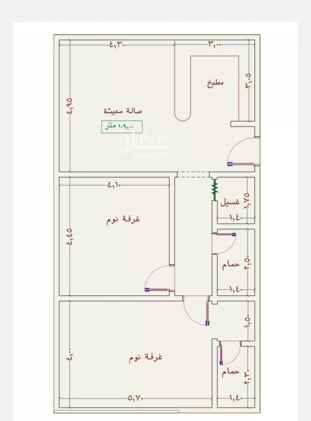 شقة للبيع في شارع عمر الخردلي, حي الجامعة, مدينة جدة, منطقة مكة المكرمة 1 صورة