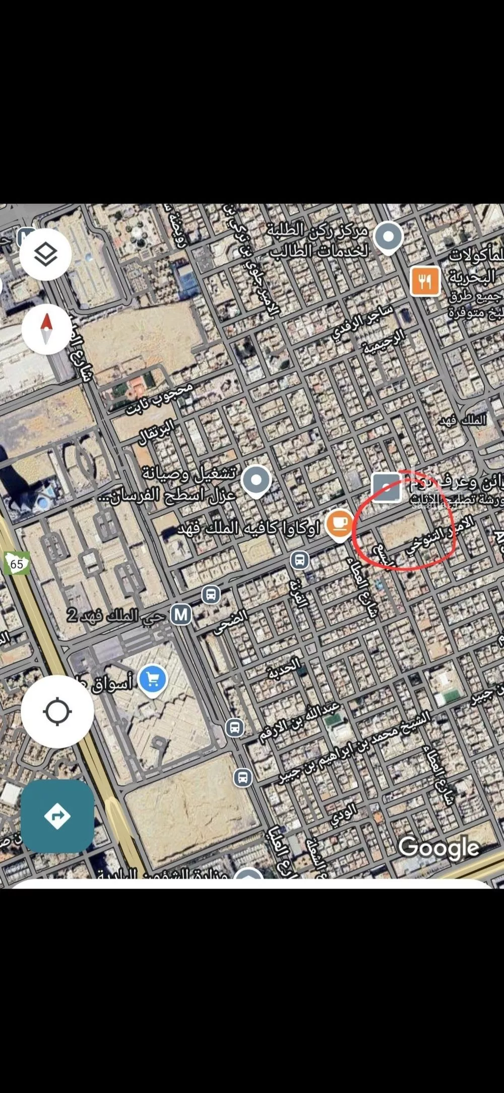 أرض للبيع في شارع الامير نايف بن عبدالعزيز, حي الملك فهد, مدينة الرياض, منطقة الرياض 1 صورة