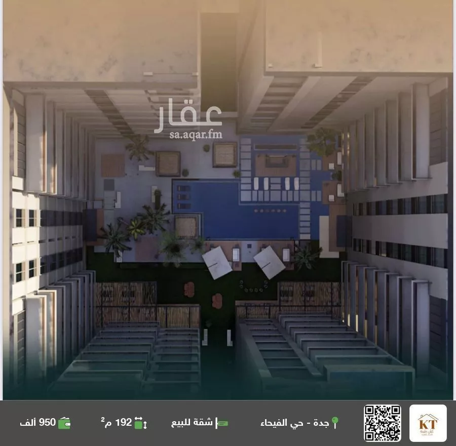 شقة للبيع في شارع البثنة, حي الفيحاء, مدينة جدة, منطقة مكة المكرمة 1 صورة