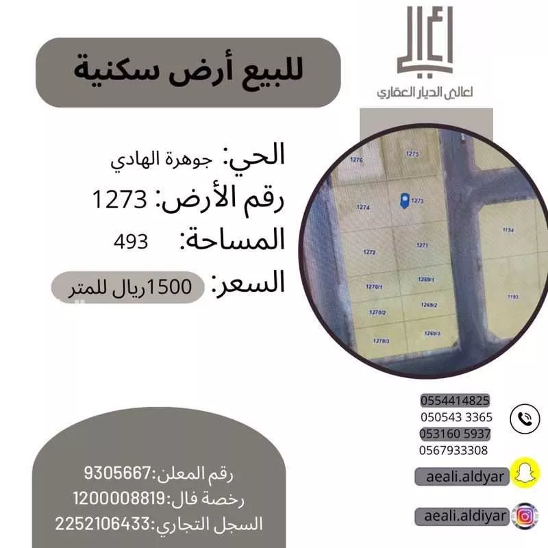 أرض للبيع في حي أحد1, مدينة الاحساء, المنطقة الشرقية 1 صورة