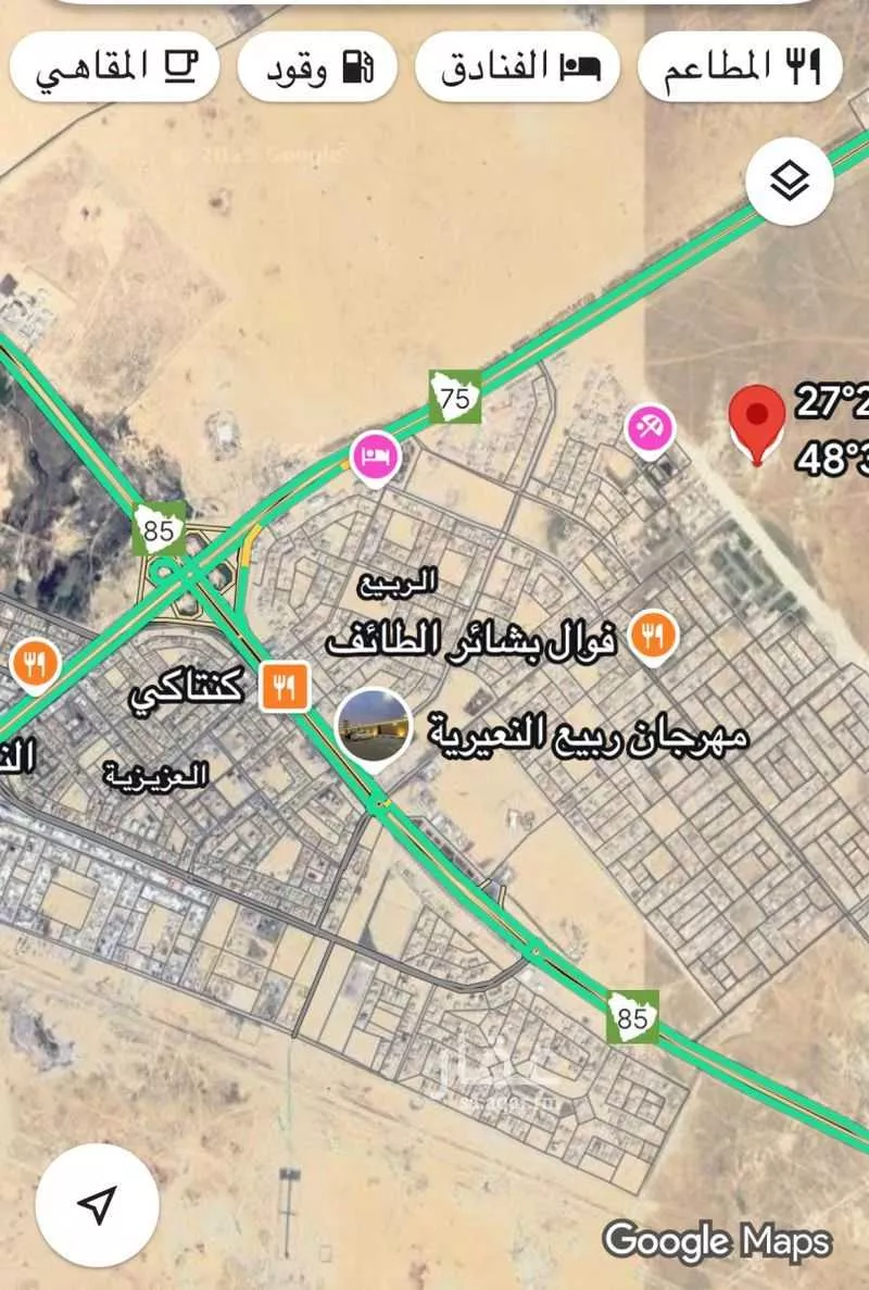 أرض للبيع في حي حي الشهداء, مدينة النعيرية, المنطقة الشرقية 1 صورة