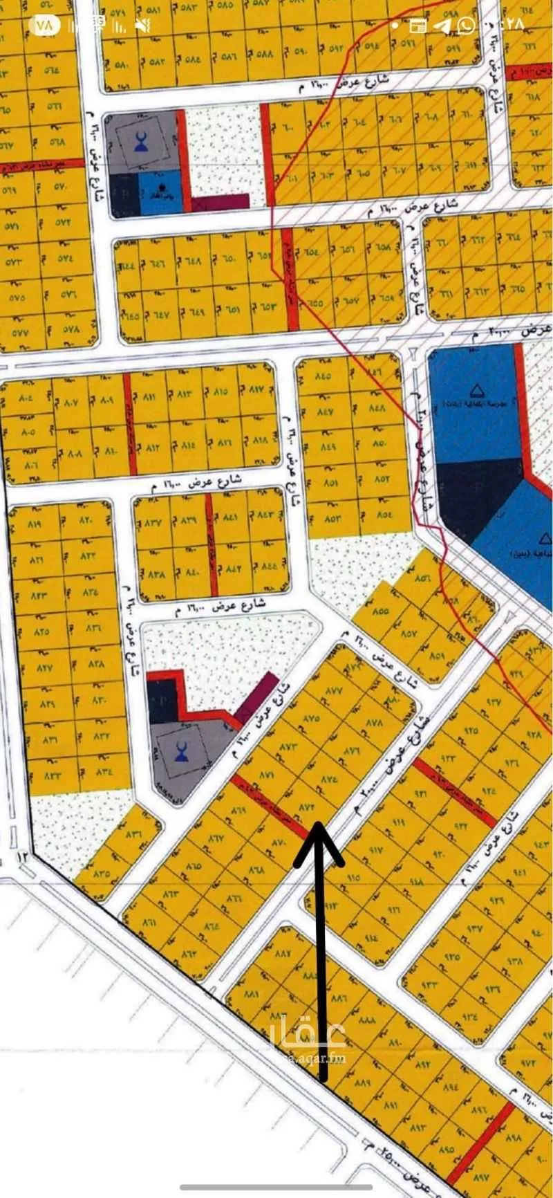 أرض للبيع في حي المسرة, مدينة جدة, منطقة مكة المكرمة 1 صورة