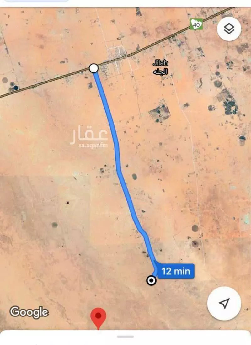 أرض للإيجار في الخفق الجنوبي ، القويعية 1 صورة
