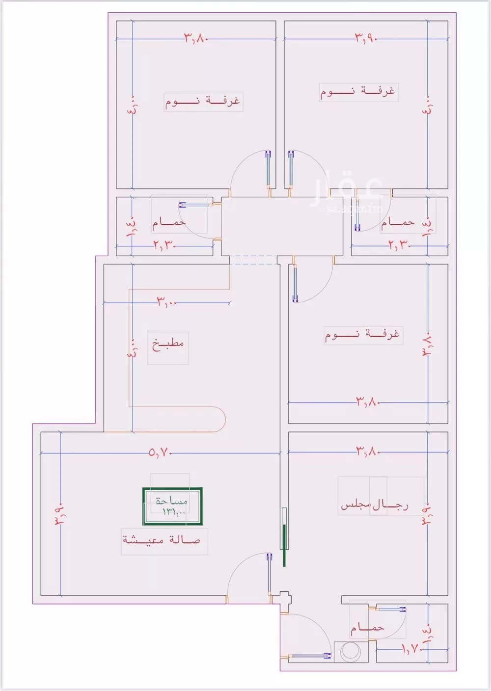شقة للبيع في شارع الامير عبدالمجيد, حي الصواري, مدينة جدة, منطقة مكة المكرمة 1 صورة