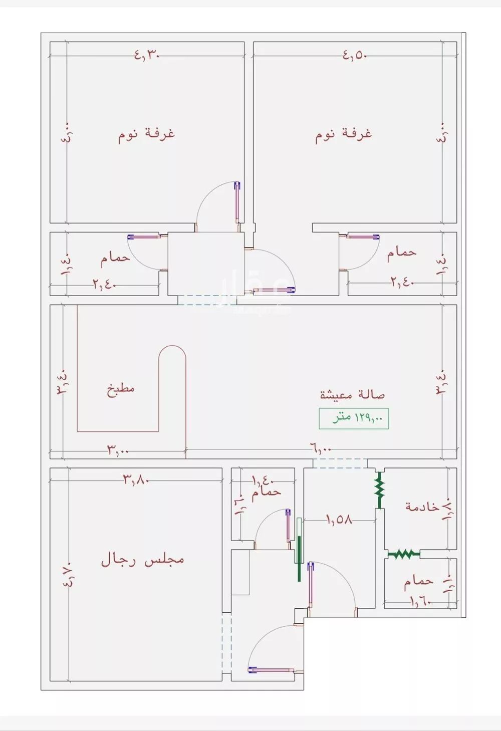 شقة للبيع في شارع عمر الخردلي, حي الجامعة, مدينة جدة, منطقة مكة المكرمة 1 صورة