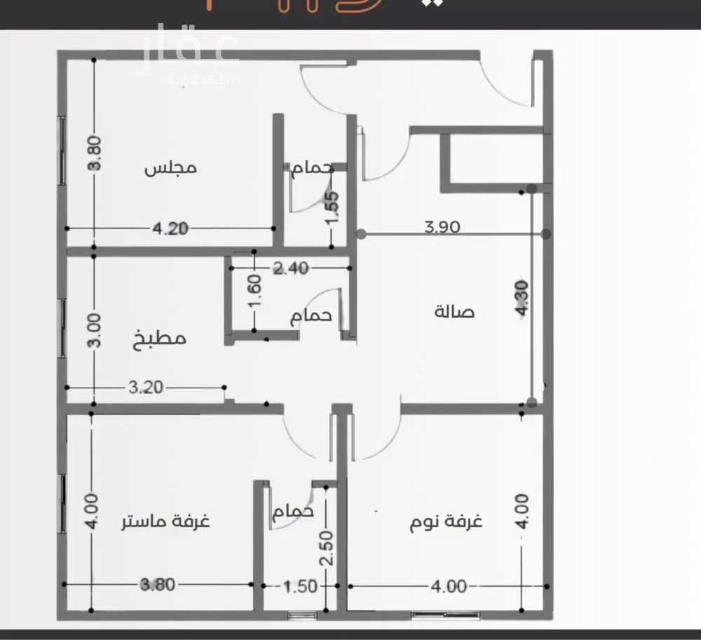 شقة للبيع في حي النزهة, مدينة جدة, منطقة مكة المكرمة 1 صورة
