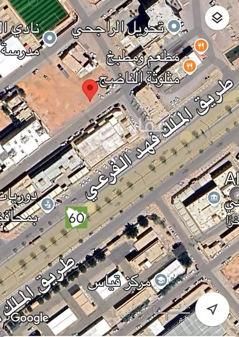 أرض للبيع في شارع الملك فهد, حي العزيزية, مدينة الزلفى, منطقة الرياض 1 صورة