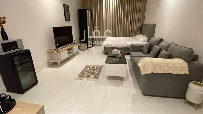 استديو مفروش للحجز في شارع وادي الثمامة, حي الصحافة, الرياض 1 صورة