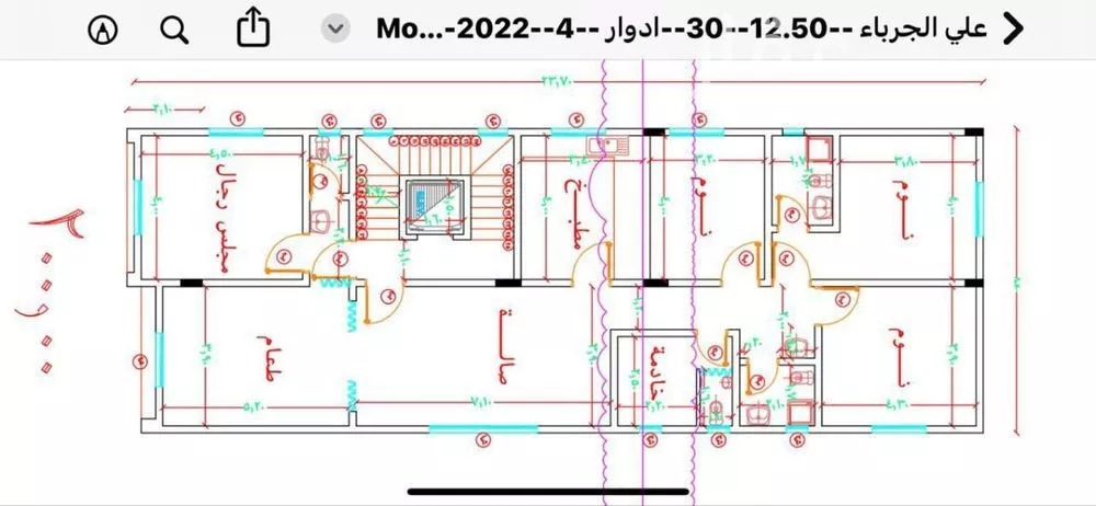 دور للبيع في شارع عبدالله بن جاسر, حي الرمال, مدينة الرياض, منطقة الرياض 1 صورة