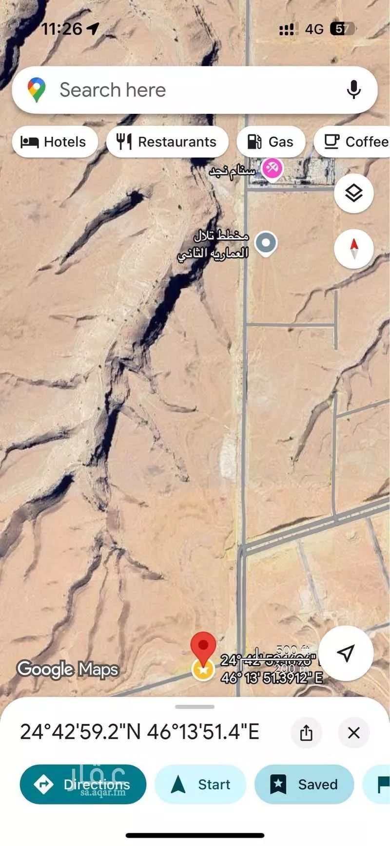 أرض للبيع في مدينة مخطط استراحات العماريه, منطقة الرياض 1 صورة