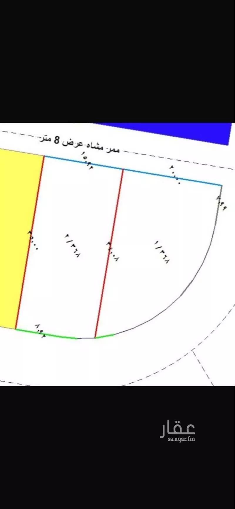 أرض للبيع في شارع نجم الدين الايوبي, حي الكوثر, مدينة الخبر, المنطقة الشرقية 1 صورة