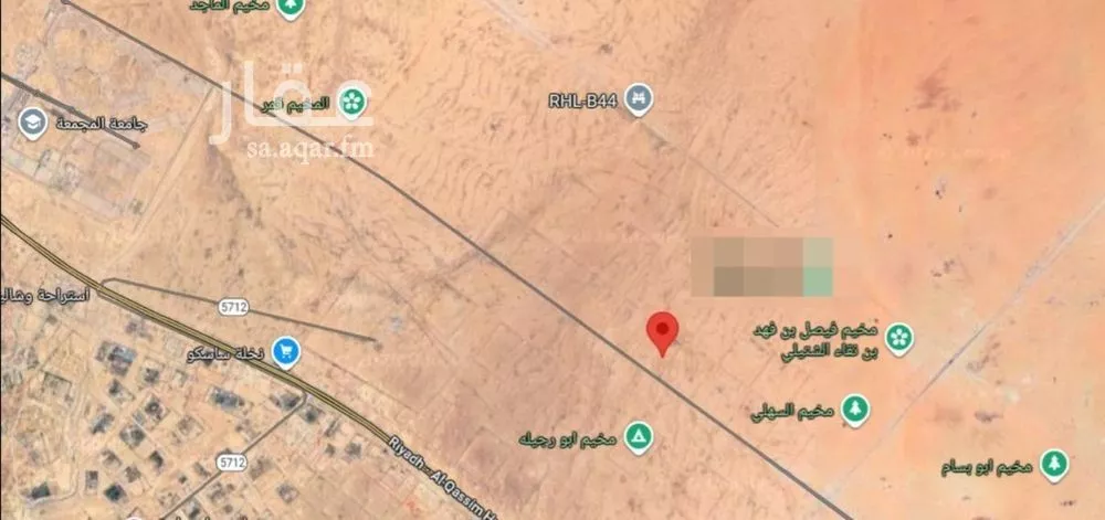 أرض للإيجار في مدينة المجمعة, منطقة الرياض 1 صورة