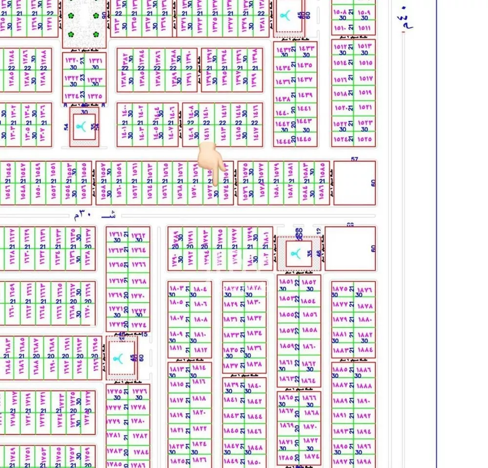أرض للبيع في شارع الامير نايف بن عبدالعزيز, حي الأمير سلطان بن عبدالعزيز, مدينة المجمعة, منطقة الرياض 1 صورة