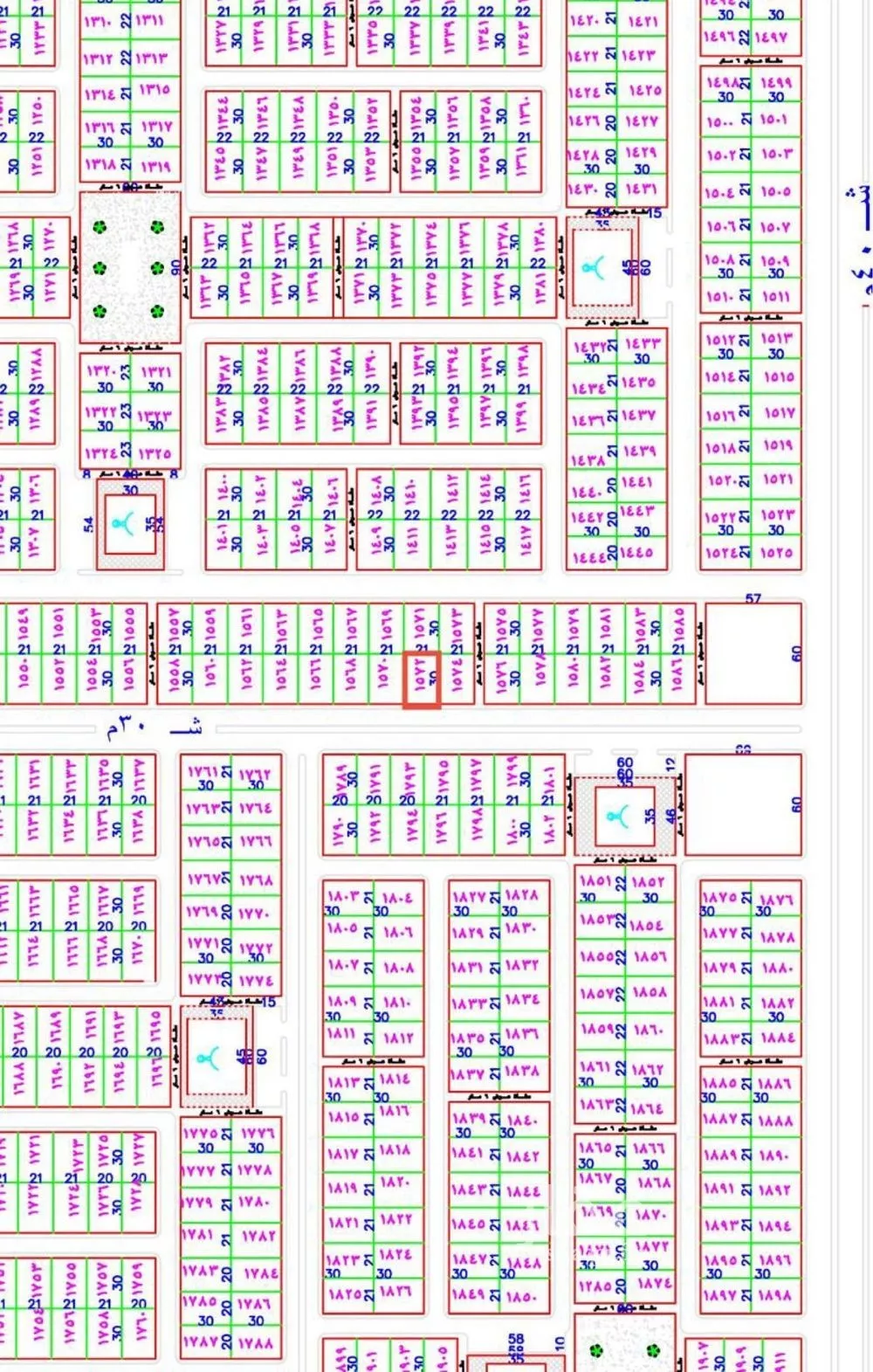 أرض للبيع في شارع الامير نايف بن عبدالعزيز, حي الأمير سلطان بن عبدالعزيز, مدينة المجمعة, منطقة الرياض 1 صورة