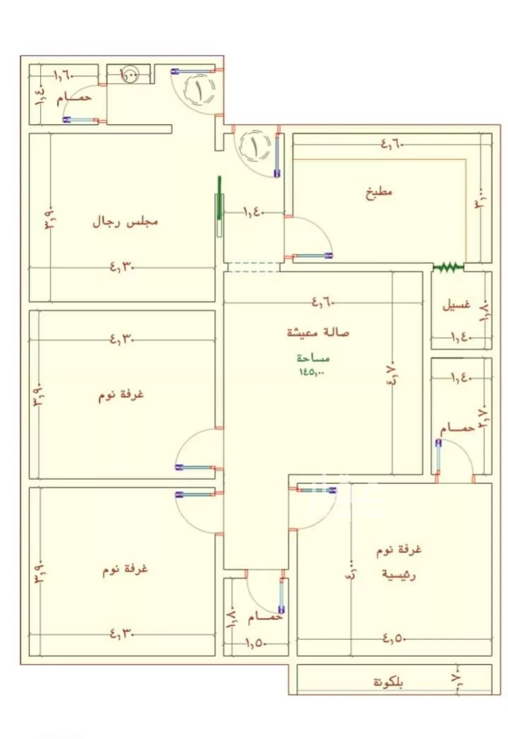 شقة للبيع في شارع الواحة, حي الواحة, مدينة جدة, منطقة مكة المكرمة 1 صورة