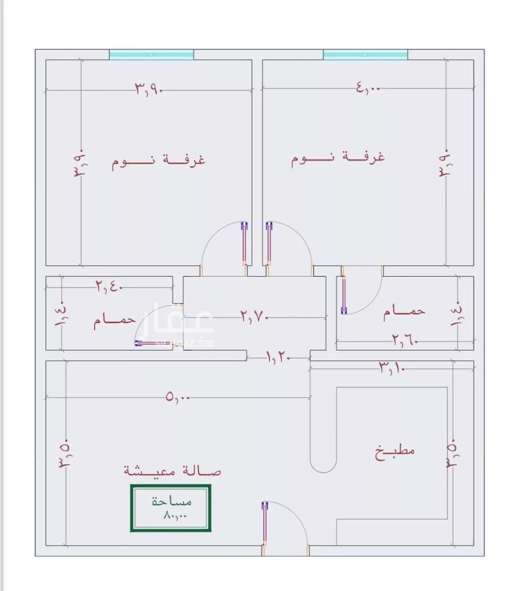 شقة للبيع في شارع الامير عبدالمجيد, حي الصواري, مدينة جدة, منطقة مكة المكرمة 1 صورة