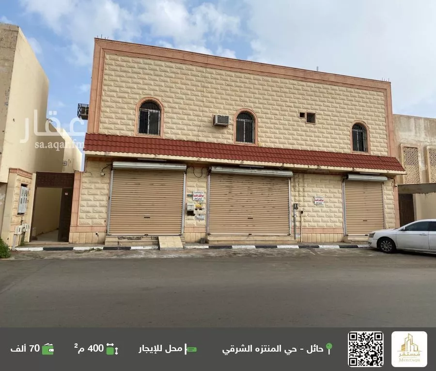 محل للإيجار في شارع الامير نايف بن عبدالعزيز, حي المنتزة رالشمالي, مدينة حائل, منطقة حائل 1 صورة