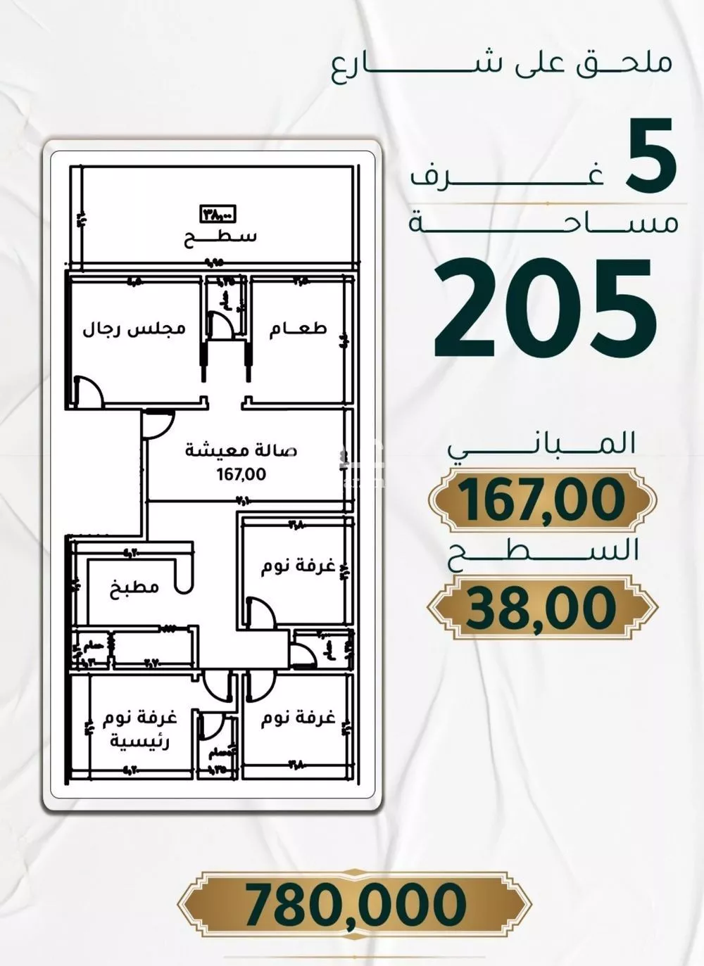 شقة للبيع في شارع الرحمه, حي الحمراء, مدينة جدة, منطقة مكة المكرمة 1 صورة