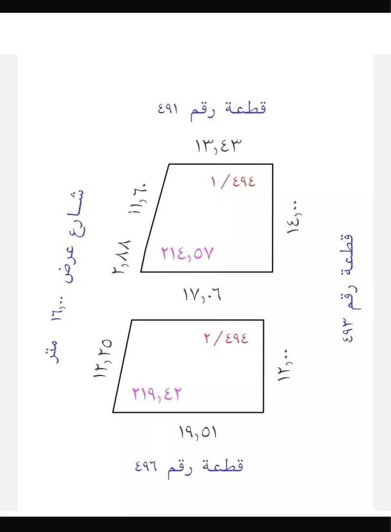 أرض للبيع في شارع أبو بكر النهشلى, حي كتانة, مدينة المدينه المنوره, منطقة المدينة المنورة 1 صورة