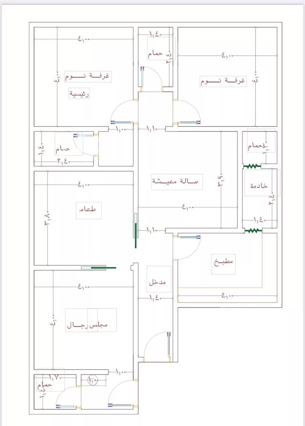شقة للبيع في شارع الامير عبدالمجيد, حي الصواري, مدينة جدة, منطقة مكة المكرمة 1 صورة