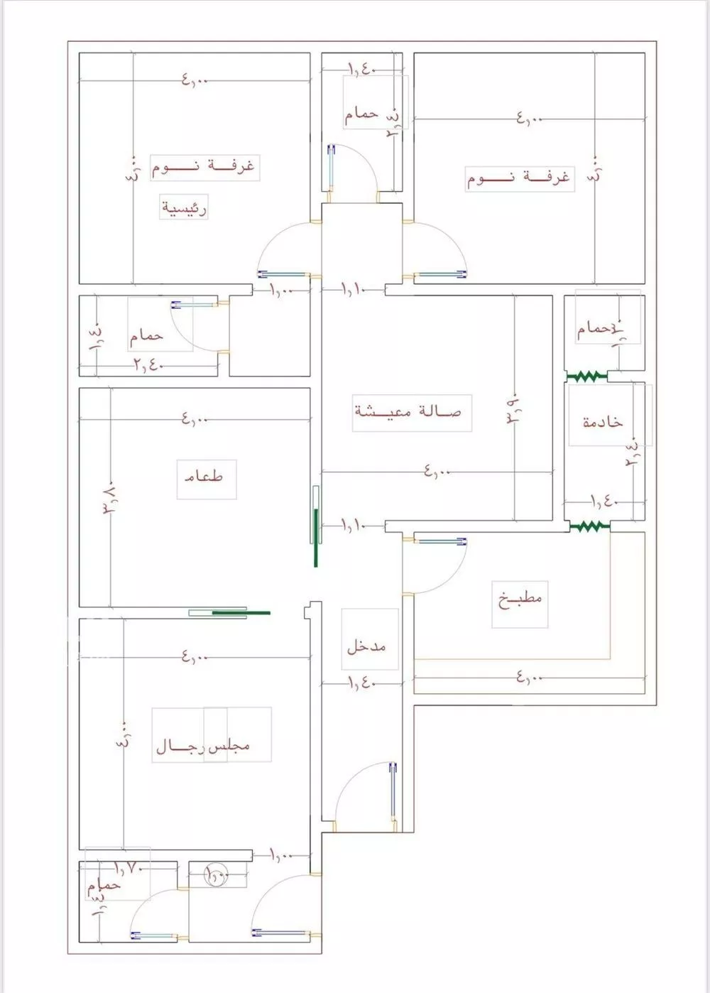شقة للبيع في شارع الامير عبدالمجيد, حي الصواري, مدينة جدة, منطقة مكة المكرمة 1 صورة
