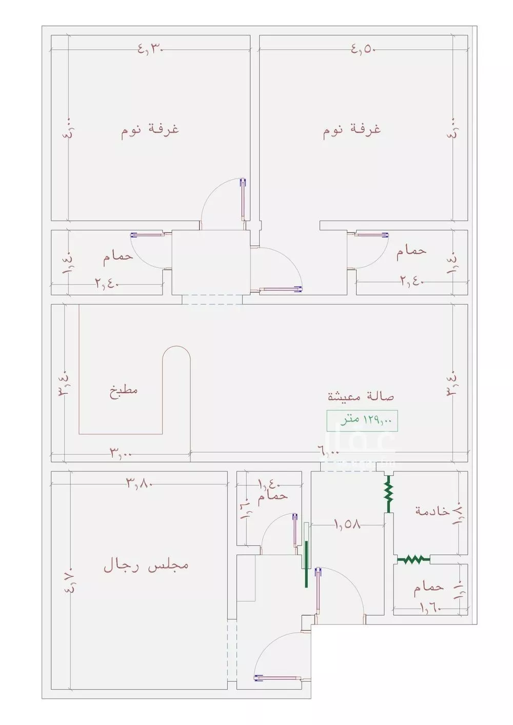 شقة للبيع في شارع عمر الخردلي, حي الجامعة, مدينة جدة, منطقة مكة المكرمة 1 صورة
