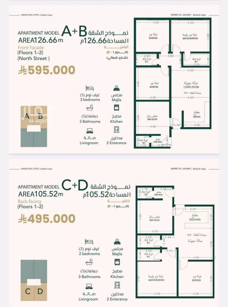 شقة للبيع في شارع علي افندي جميل, حي السلامة, مدينة جدة, منطقة مكة المكرمة 1 صورة
