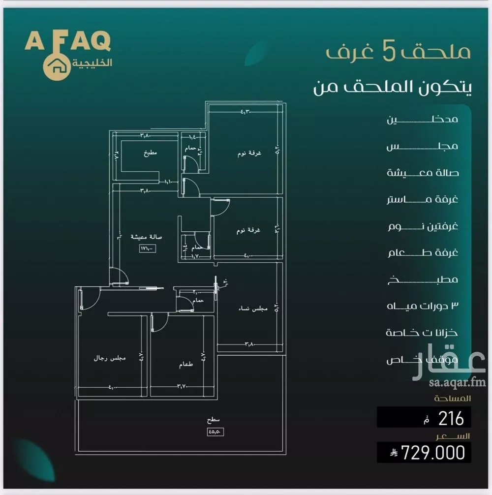 شقة للبيع في شارع طريق الملك فهد فرعي, حي النزهة, مدينة جدة, منطقة مكة المكرمة 1 صورة