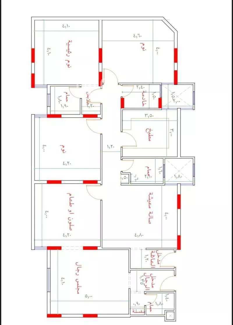 شقة للبيع في شارع عمر ابن يوسف المقرئ, حي بطحاء قريش, مدينة مكه المكرمه, منطقة مكة المكرمة 1 صورة