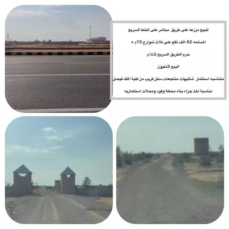 مزرعة للبيع في مدينة المجمعه, منطقة الرياض 1 صورة