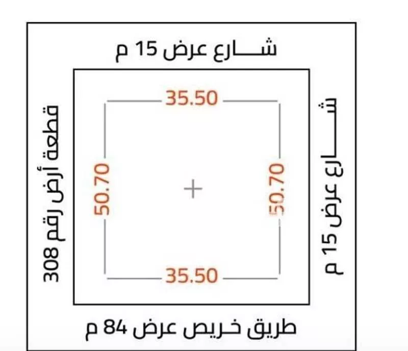 أرض للإيجار في شارع أبي سالم التعايشي, حي الجنادرية, مدينة الرياض, منطقة الرياض 1 صورة