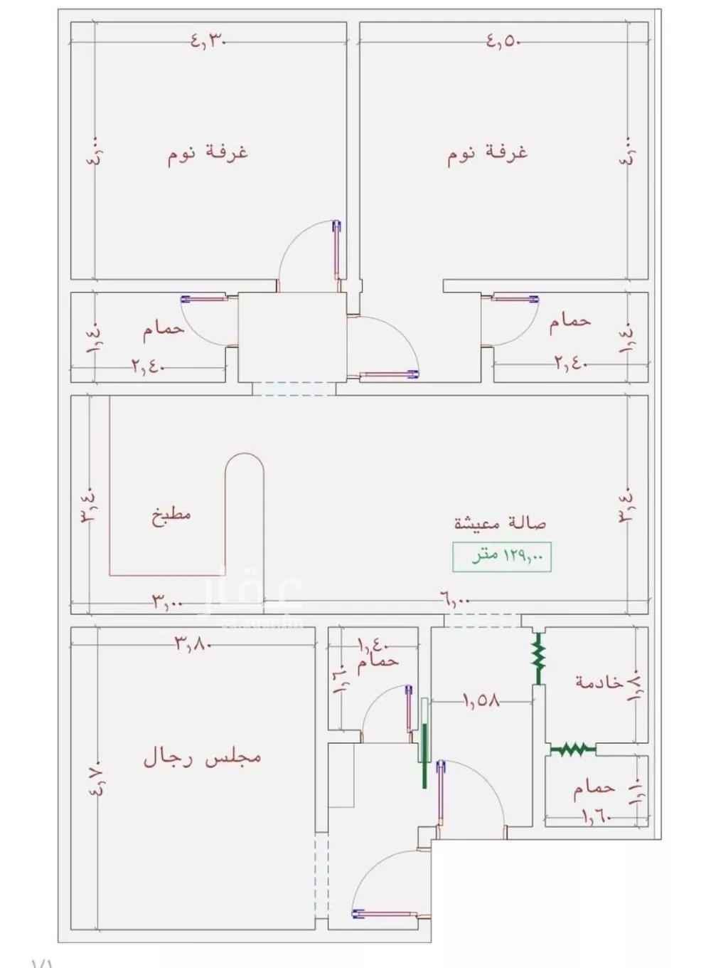 شقة للبيع في شارع عمر الخردلي, حي الجامعة, مدينة جدة, منطقة مكة المكرمة 1 صورة