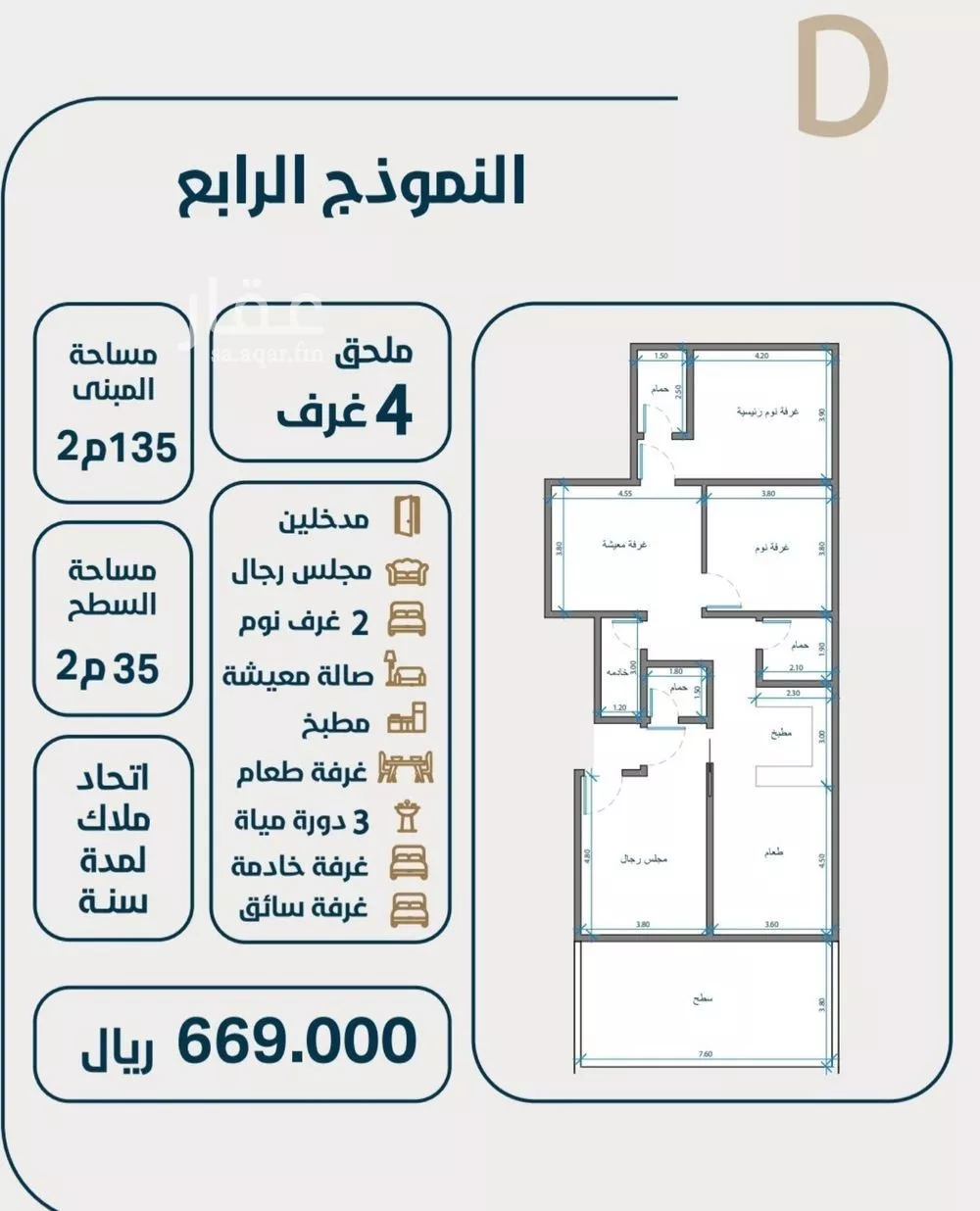 شقة للبيع في حي النعيم, مدينة جدة, منطقة مكة المكرمة 1 صورة
