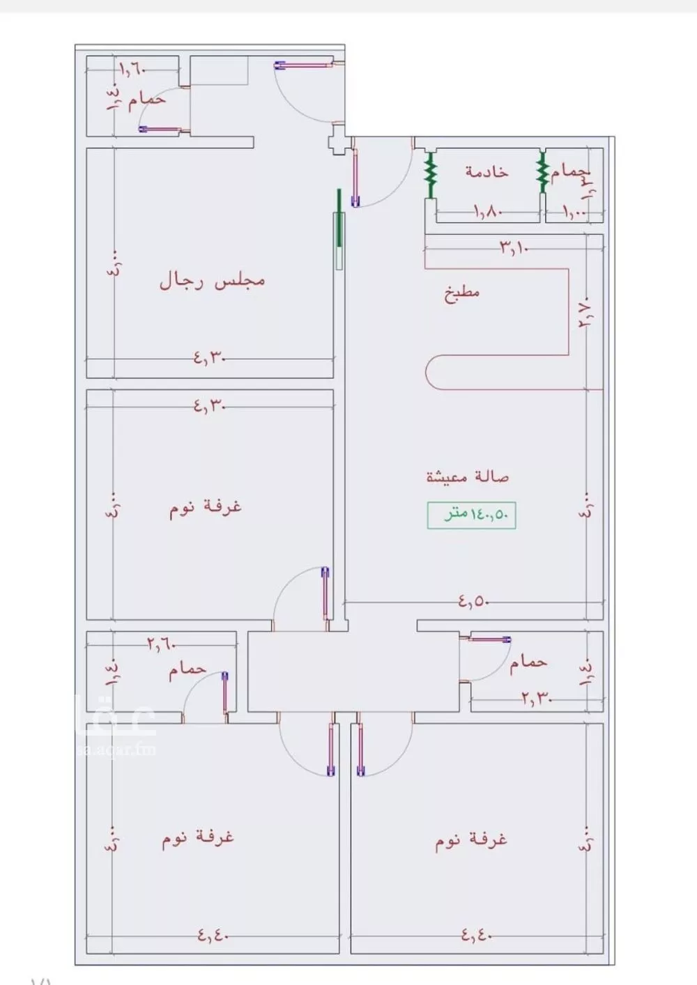 شقة للبيع في شارع عمر الخردلي, حي الجامعة, مدينة جدة, منطقة مكة المكرمة 1 صورة