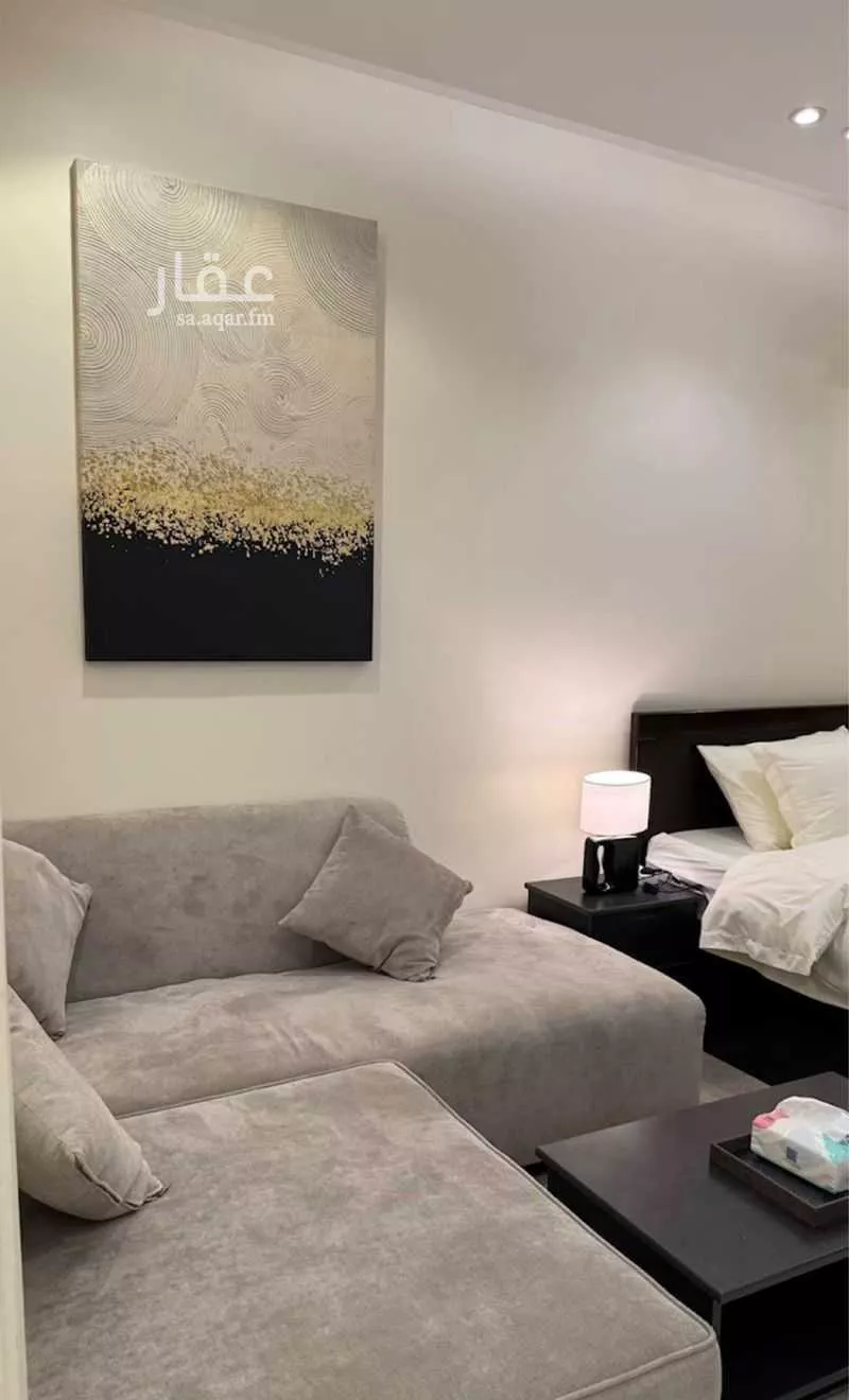 استديو مفروش للحجز في شارع فهد بن معمر ، حي المروج ، الرياض ، منطقة الرياض 1 صورة