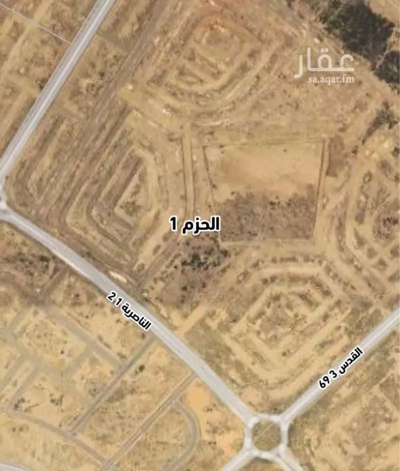 أرض للبيع في شارع خالد بن بكير, حي الحزم 1, مدينة جازان, منطقة جازان 1 صورة