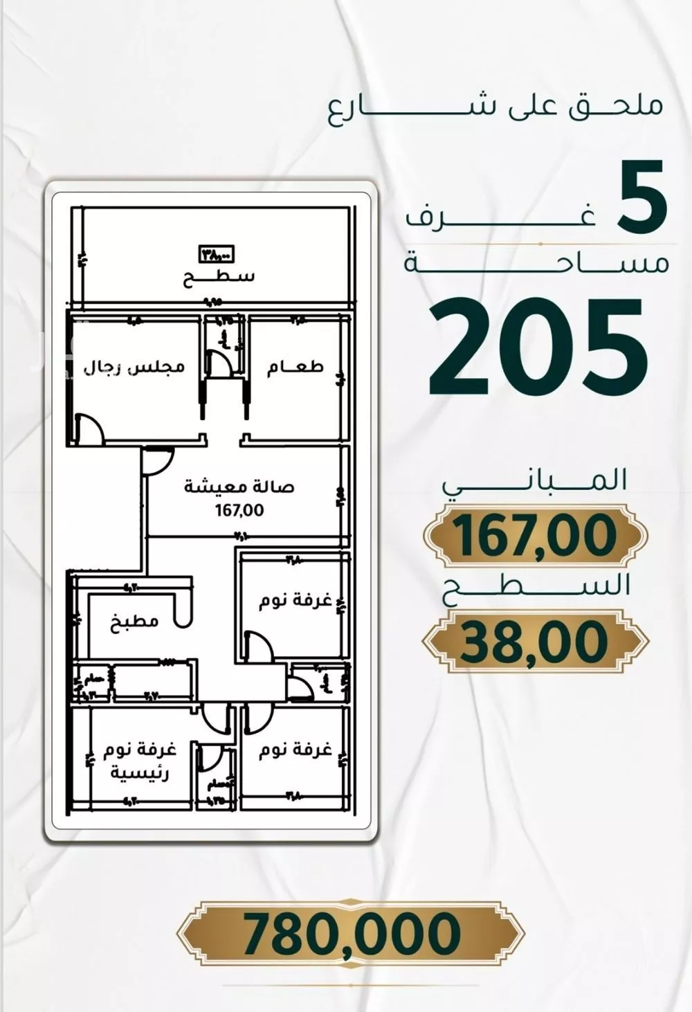 شقة للبيع في شارع الحمراء , حي الحمراء, مدينة جدة, منطقة مكة المكرمة 1 صورة