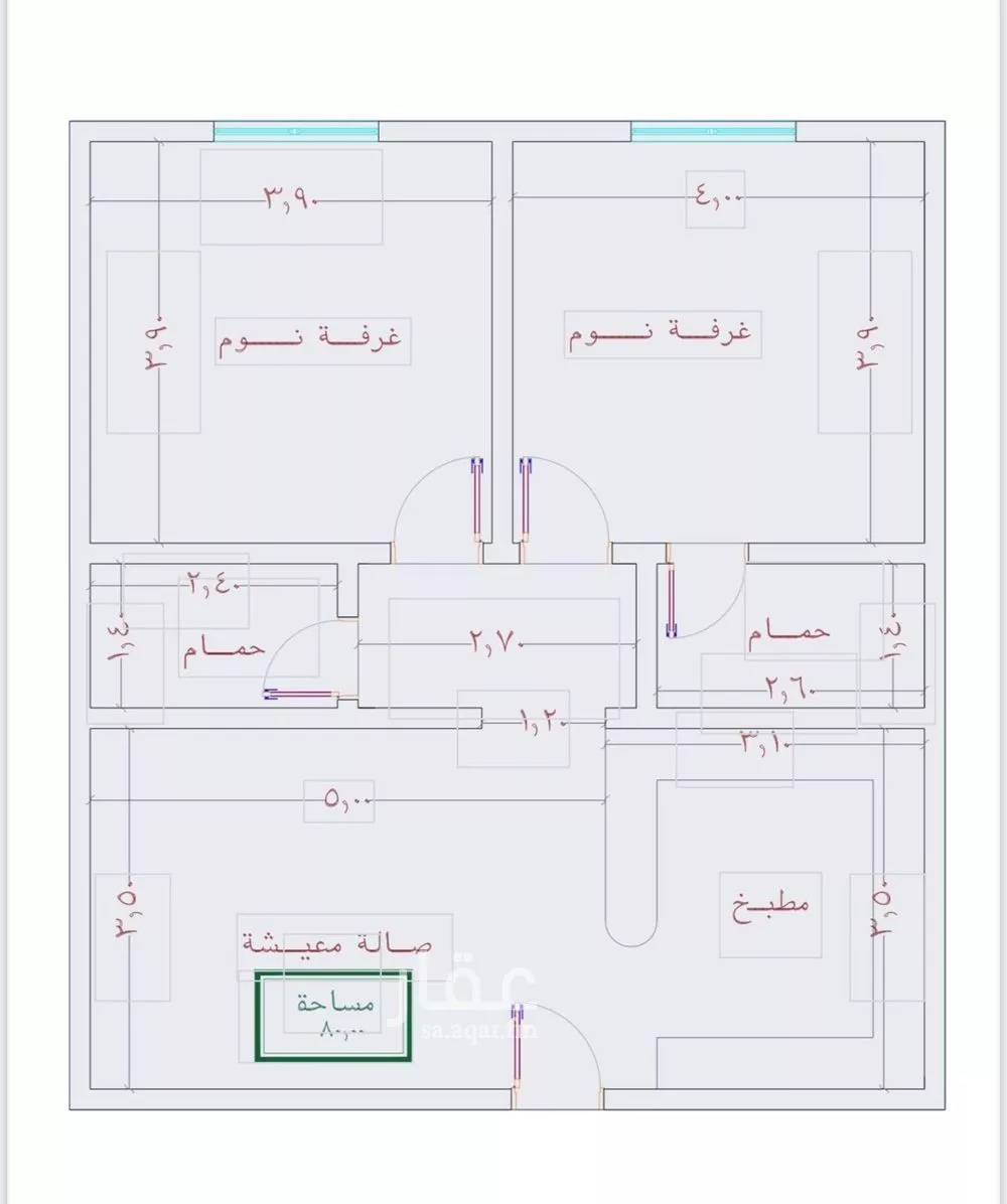 شقة للبيع في شارع الامير عبدالمجيد, حي الصواري, مدينة جدة, منطقة مكة المكرمة 1 صورة